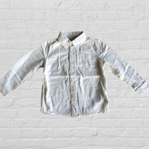 Babies R Us white long sleeve button down